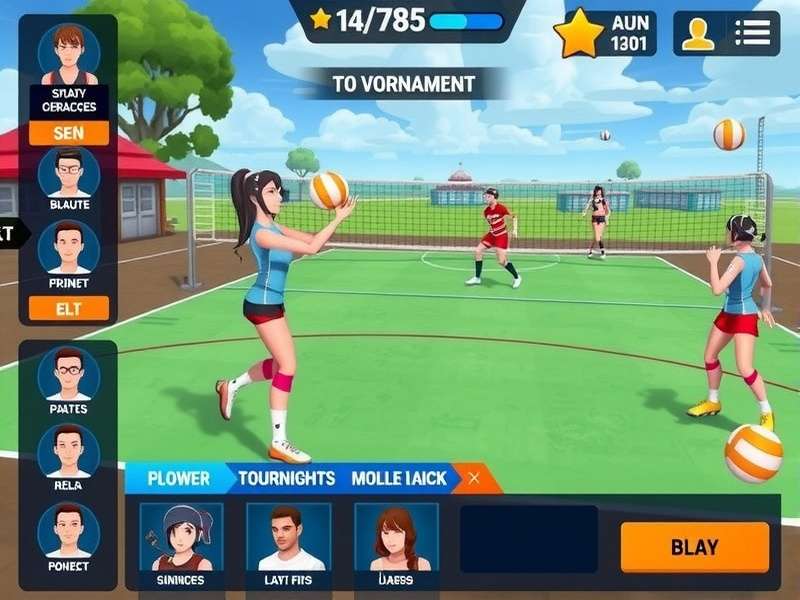 Top Volley Warriors community tournament event